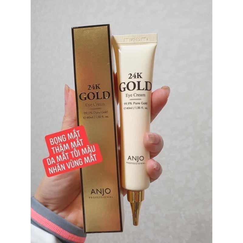 Kem Dưỡng Mắt Anjo 24K Gold