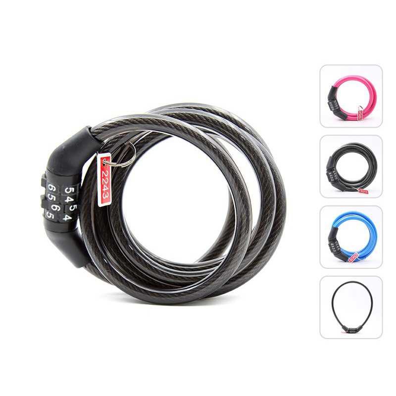 Dây khoá , Ổ khóa xe đạp mật mã 4 số