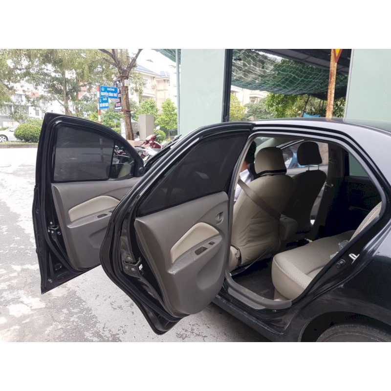 Che nắng nam châm xe Toyota Vios 2008-2009-2010-2011-2012-2013, tấm che nắng, bộ 4 rèm che nắng kính sườn dành cho xe Toyota vios 2008 đến 2013, loại 1 dày dặn, nam châm cực hút, thiết kế chuẩn form xe, chắn nắng hiệu quả