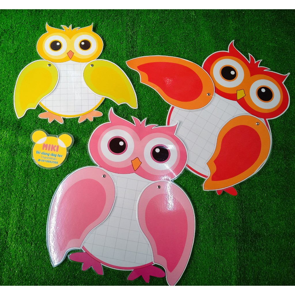 Cú mèo handmade (giao màu ngẫu nhiên)