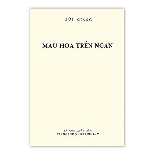Màu hoa trên ngàn - bùi giáng
