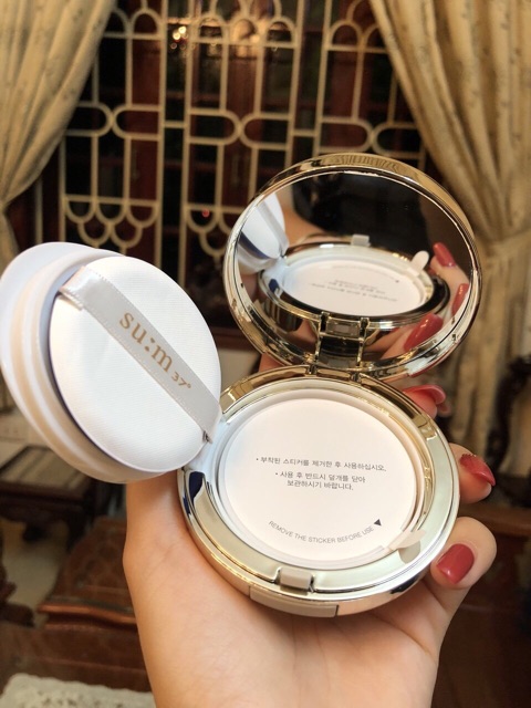 💎[ CHÍNH HÃNG ]💥 SET PHẤN Nước SUM 37 CC CUSHION PERFECT FINISH 2018 ( tặng kèm 2 lõi phụ)💯
