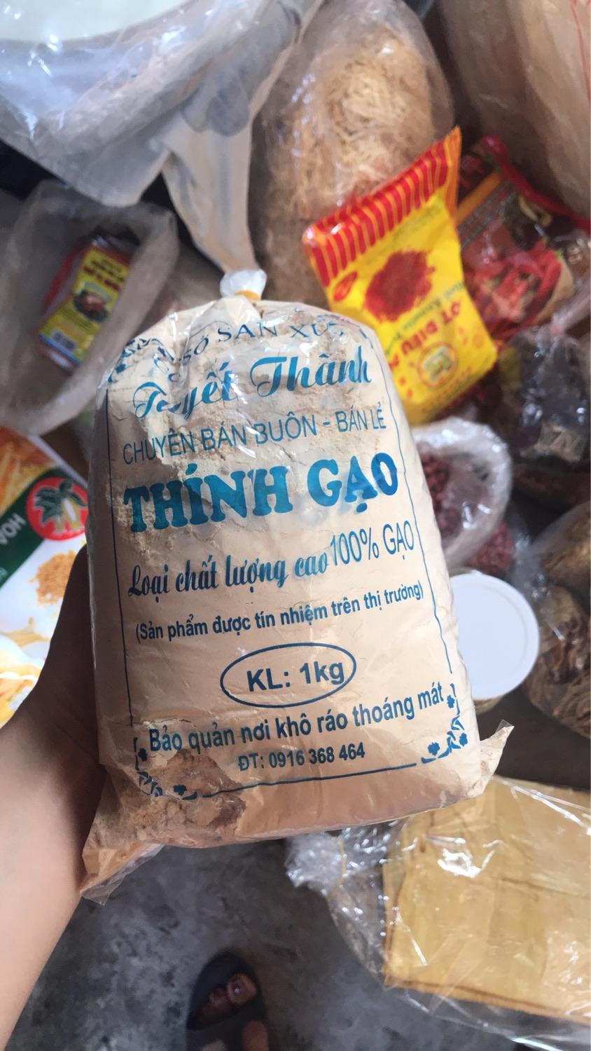 1kg bột Thính gạo dùng làm nem thính, nem tai