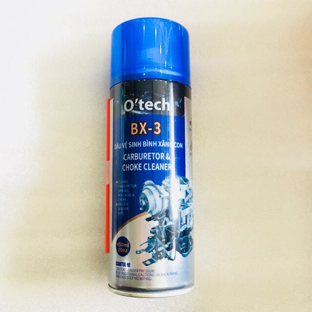 CHAI XỊT VỆ SINH BÌNH XĂNG CON O'TECH BX-3