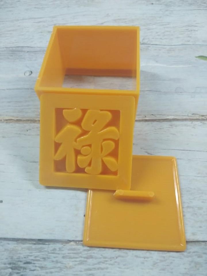 KHUÔN XÔI VUÔNG 8CM HÌNH CHỮ LỘC