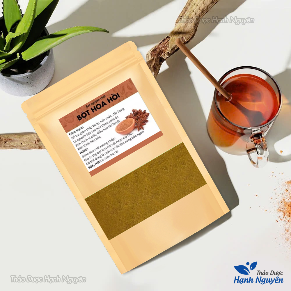 Bột hoa hồi 100g, bột đại hồi, nguyên chất, thơm, mịn, gia vị nấu ăn, làm bánh, ướp thịt, đồ nướng