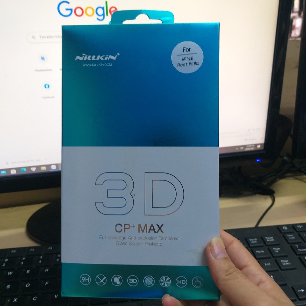 Nillkin CP + Max 3D tempered glass for iPhone X/xs/Xs Max / iPhone 11 /iPhone 11 pro/11 pro Max full screen good quality