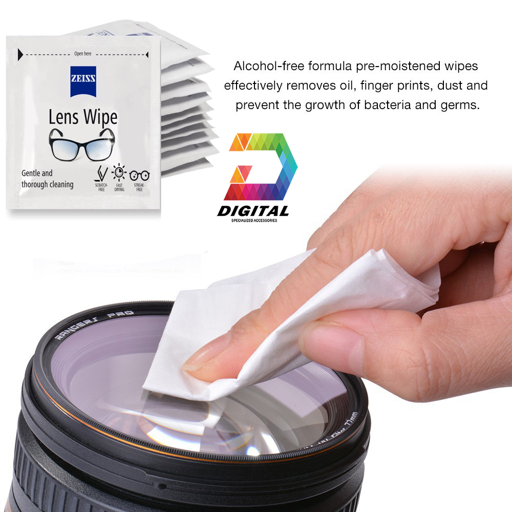 Combo 10 Khăn Lau Lens, Vệ Sinh Đồ Điện Tử Cao Cấp Carl Zeiss