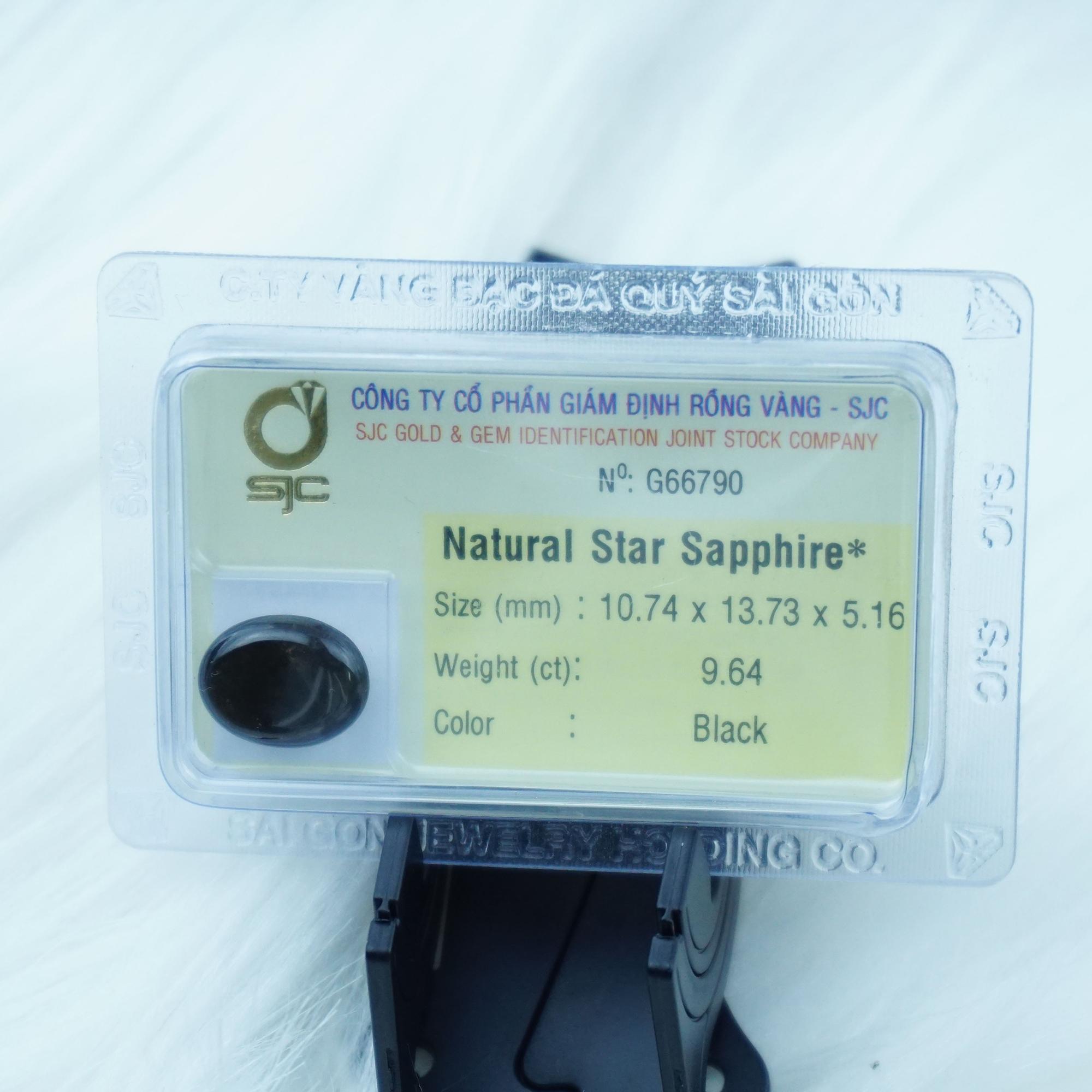 ĐÁ QUÝ SAPPHIRE SAO TỰ NHIÊN OVAL