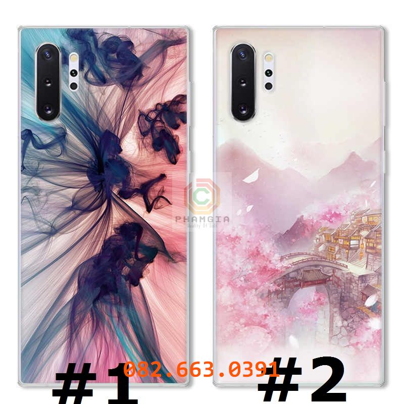 Ốp lưng Samsung Note 10 pro/ Note 10 plus dẻo in hình đẹp
