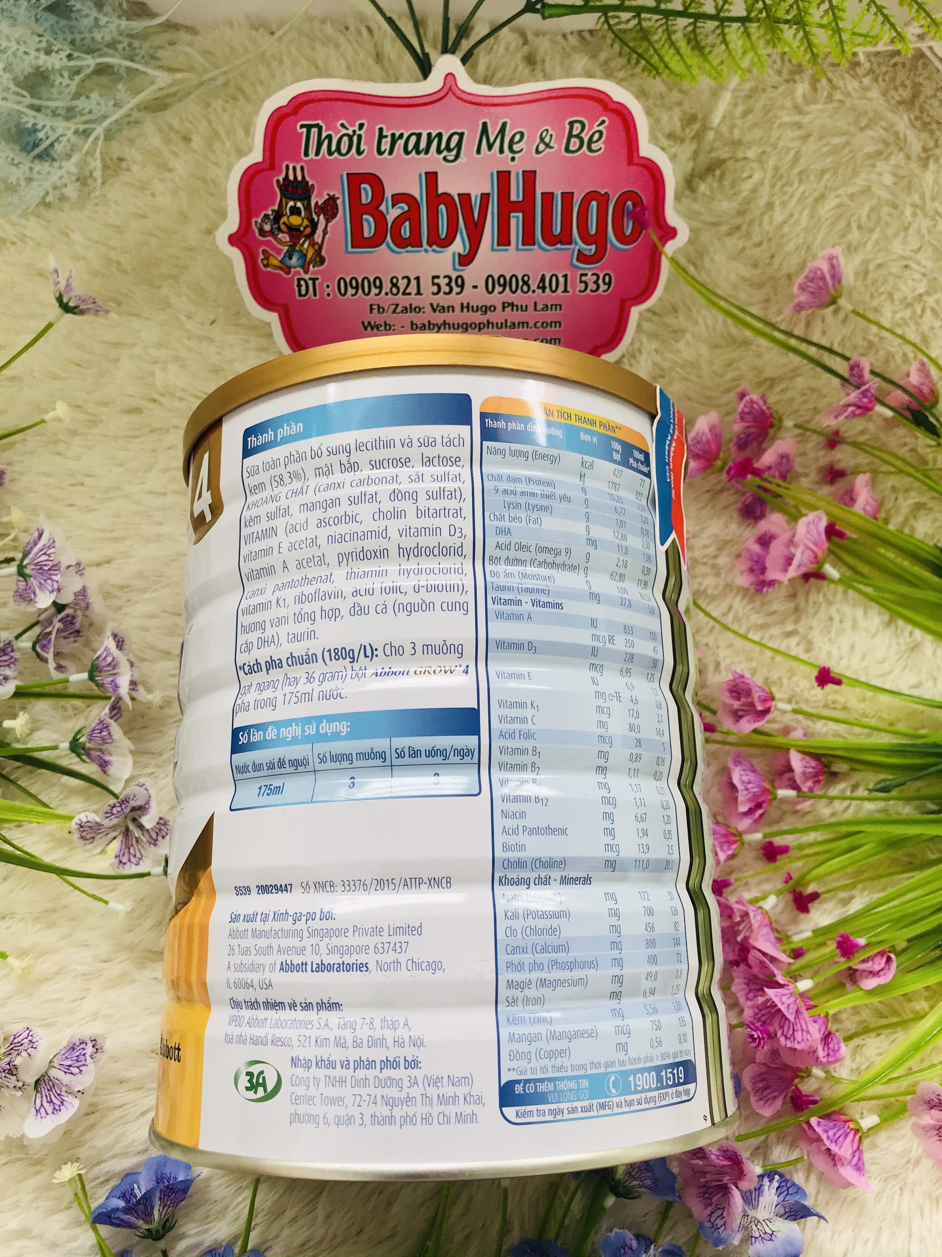 Sữa bột Abbott Grow 4 Hộp 1.7Kg (Trên 2  tuổi)