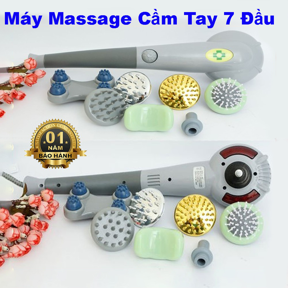 Máy Massage Cầm Tay 7 Đầu King Massage