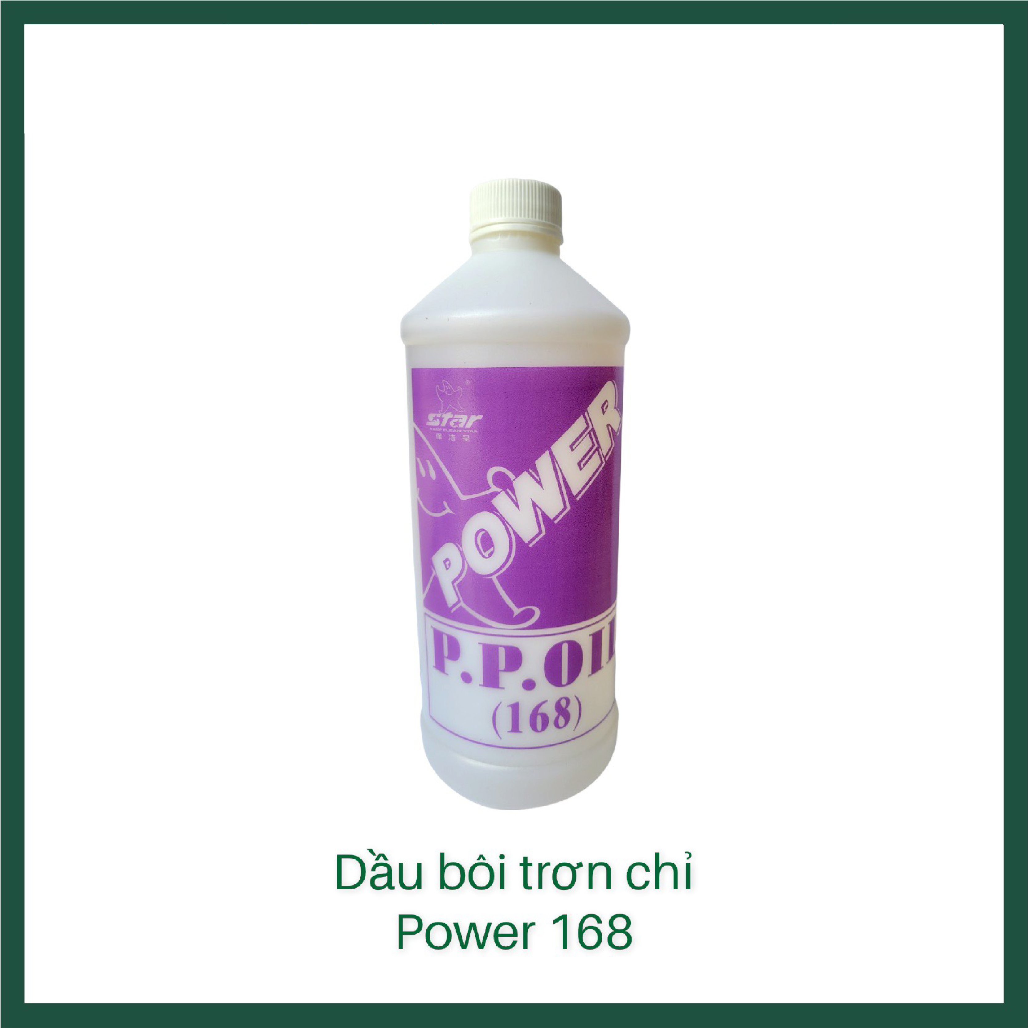 Dầu chỉ Power 168, dầu bôi trơn chỉ, dầu bôi trơn máy chạy bộ