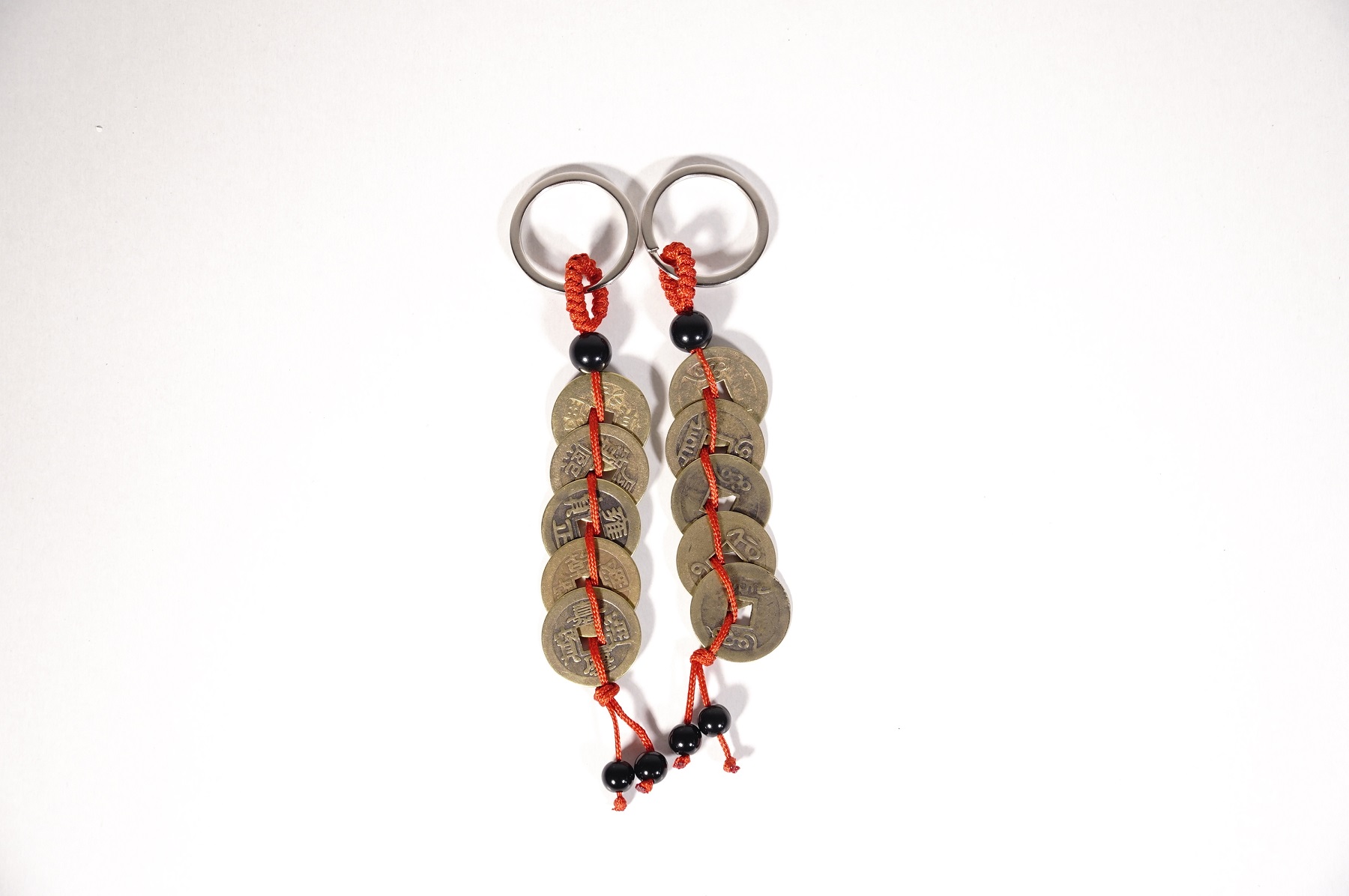 Xâu 5 đồng xu Ngũ Hành phong thủy bỏ ví, vòng tay đồng xu may mắn - Hàng VIP