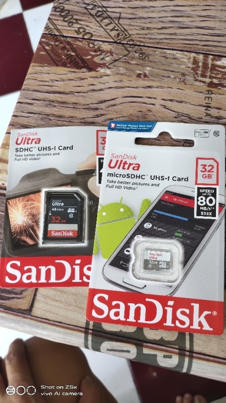 [Flash Sales] Thẻ Nhớ 32gb microSDHC SanDisk Ultra UHS-I up to 80mb/s - Hãng phân phối chính thức