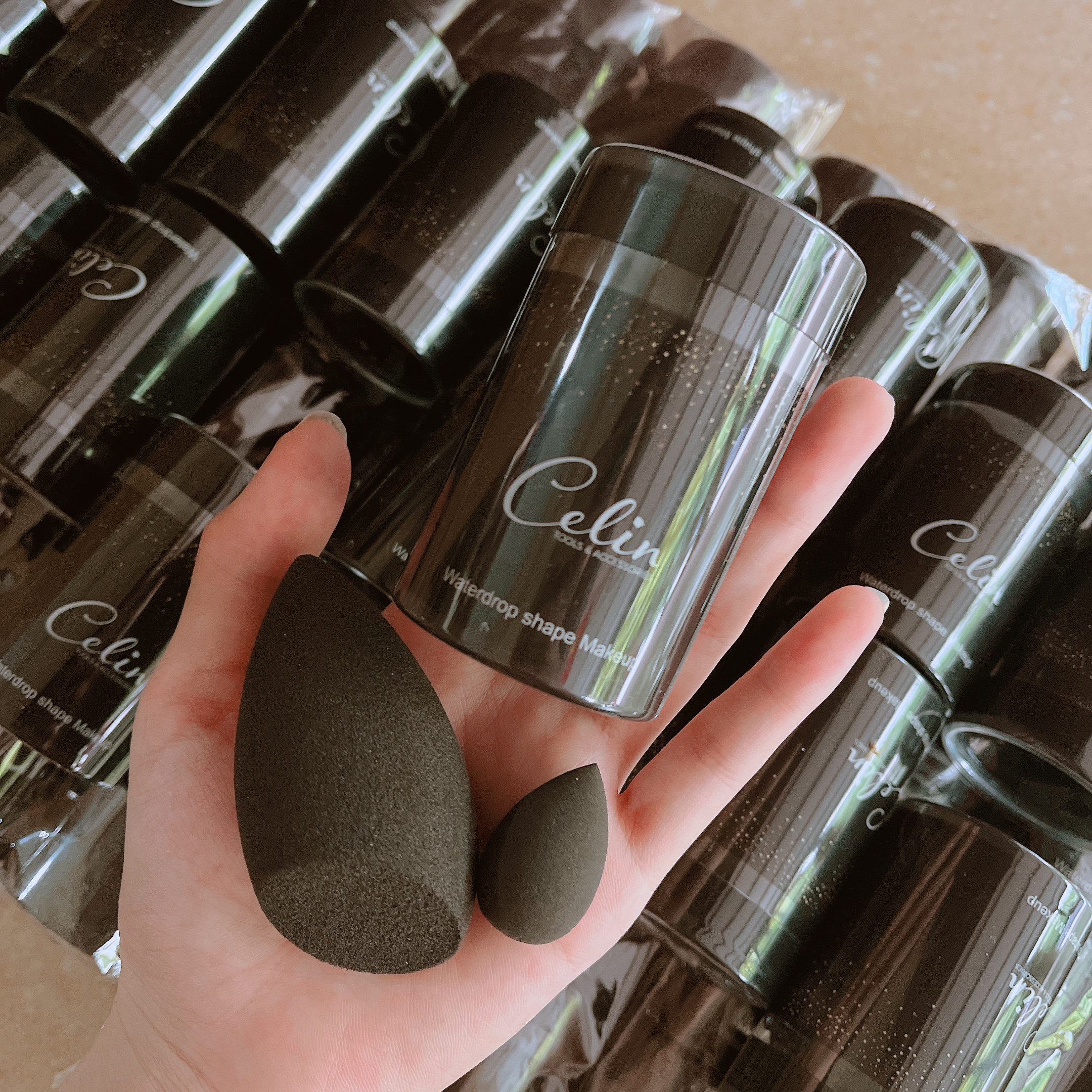 Bông Mút Celin Tán Nền Sét 2 Cái Siêu Mềm Mịn [Chính Hãng]