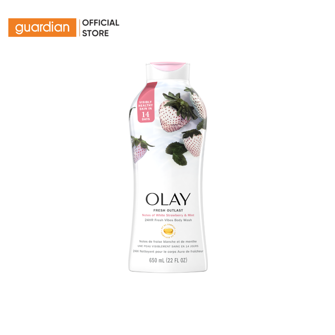 [Take-out] Sữa Tắm Olay Dâu và Bạc hà 650ml
