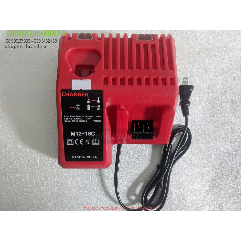 Sạc Milwaukee M12- M18FC 3A ( BL64_166 )