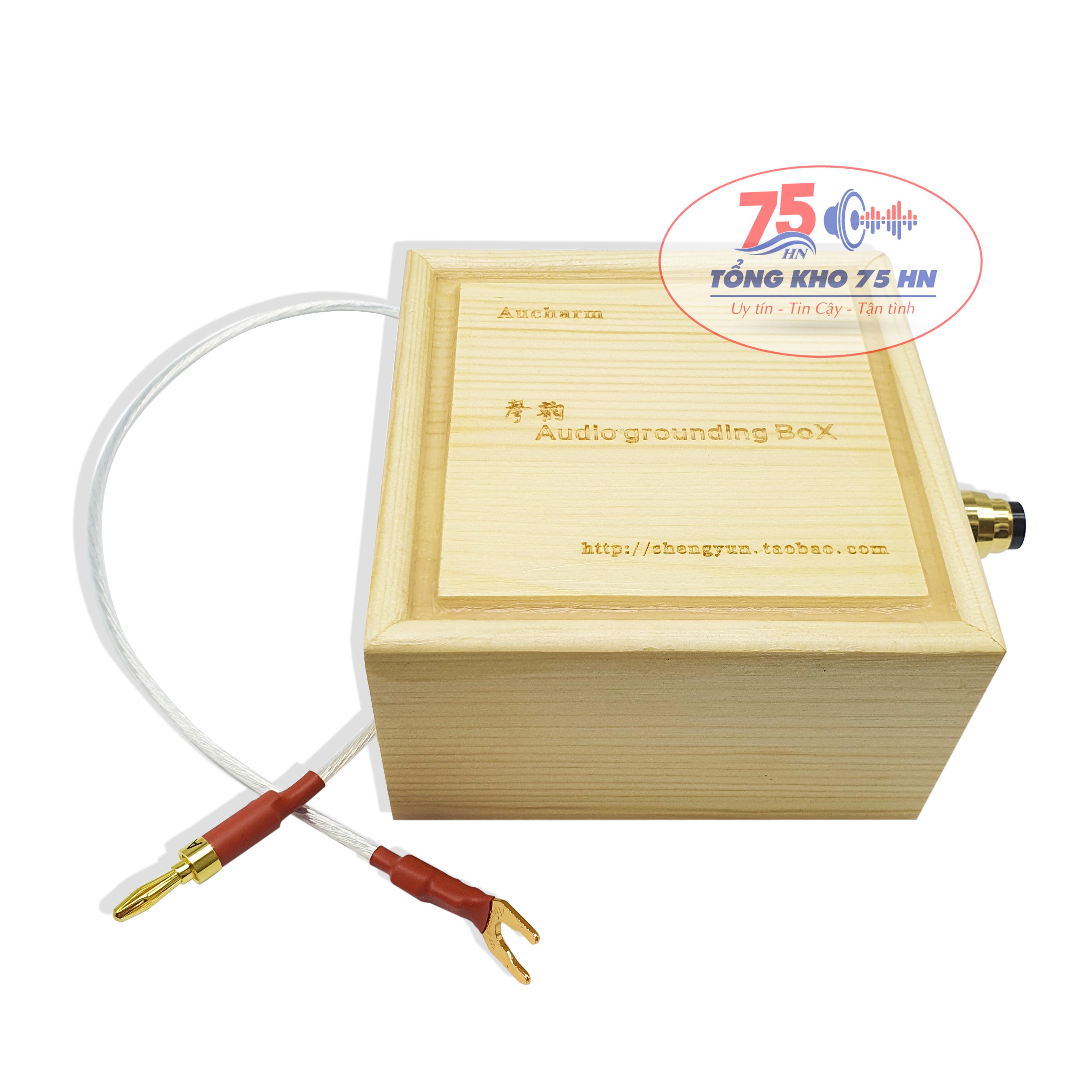 Hộp tiếp địa Audio triệt nhiễu AUCHARM VS1 model mới