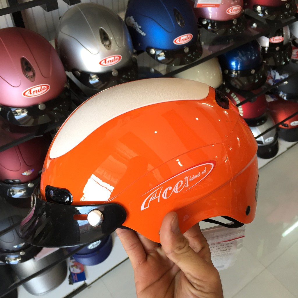 Nón Bảo Hiểm 1/2 Grs A102- Đủ Màu