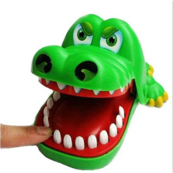 Cá sấu cắn tay loại to đồ chơi khám răng cá sấu - LANA QUEEN