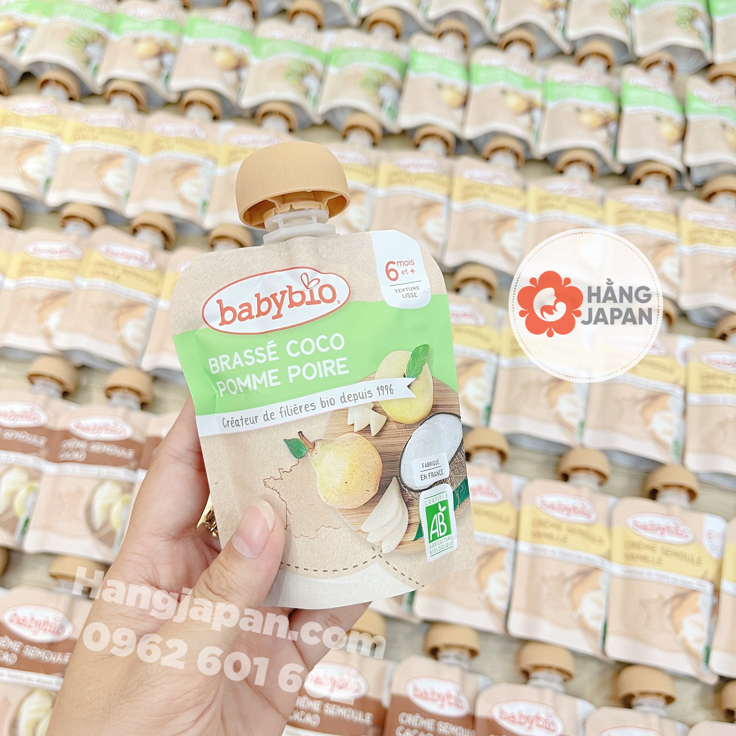 Sữa chua/Váng sữa hữu cơ Baby Bio