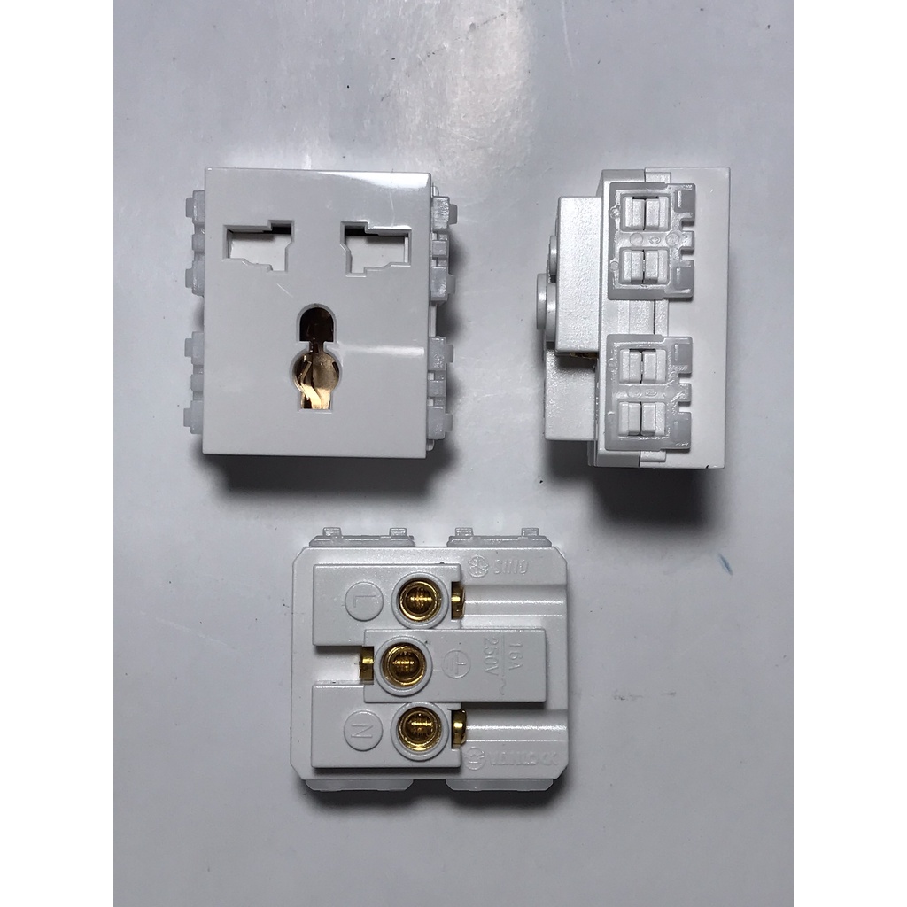 Ổ Cắm Đơn, Đôi Chấu S18Cc Sino