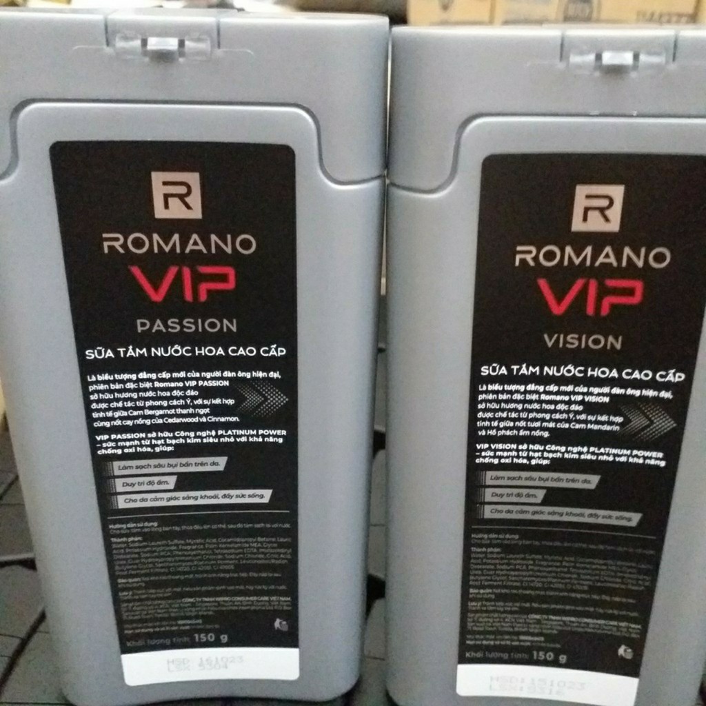 Sữa tắm romano vip 150g( KM)