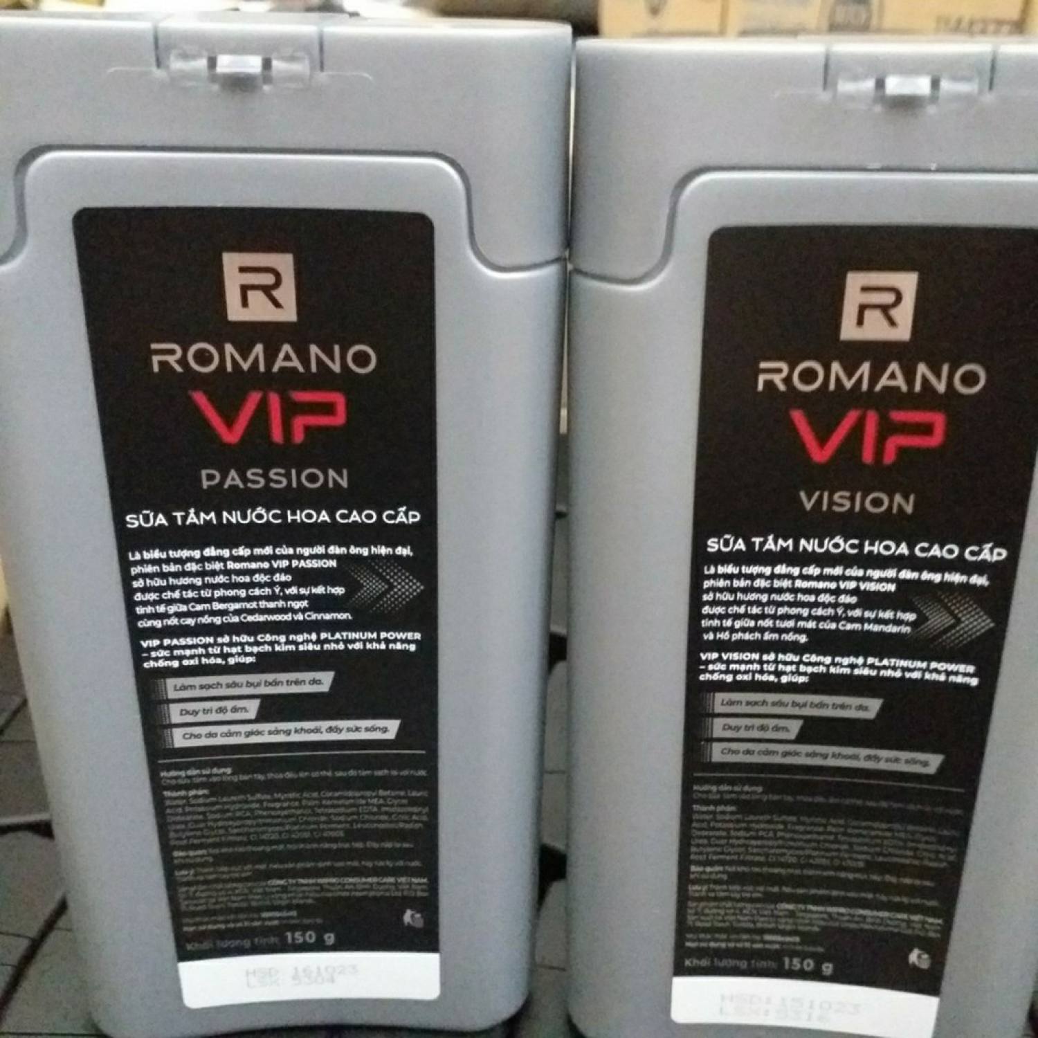Sữa tắm romano vip 150g( KM)