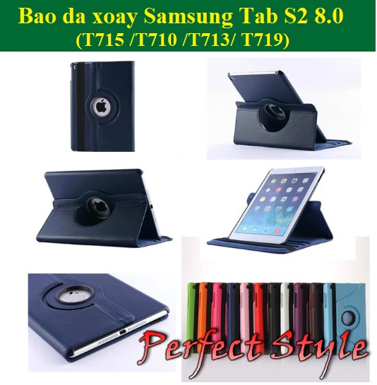 Bao da xoay SamSung Galaxy Tab S2 8.0 T715/ T710 / T713 / T719