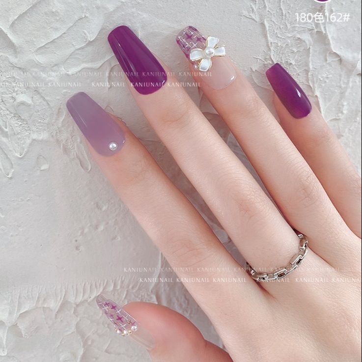 Charm Nơ Lì Kim Loại Hàn Quốc Trang Trí Móng