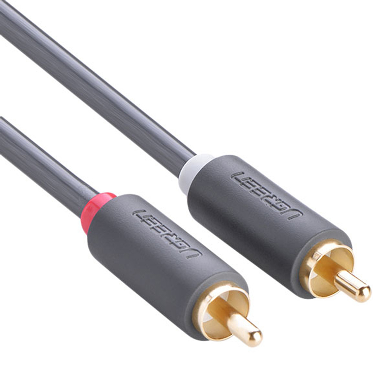 Cáp AV 2 đầu bông sen Ugreen AV104 1.5M đến 5M - Dây 2 đầu AV cho Loa Âm ly