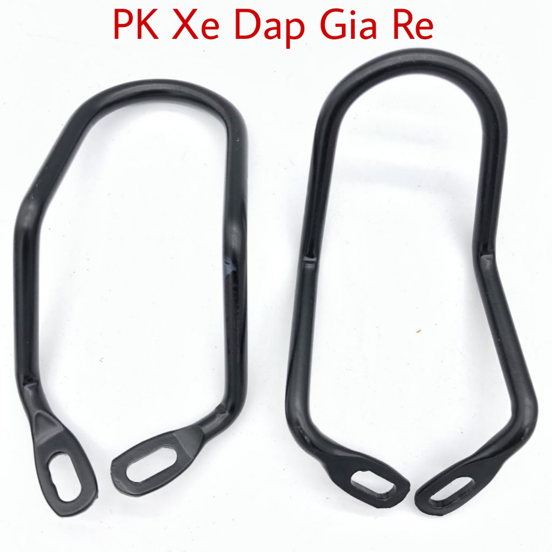 Dụng cụ bảo vệ cùi đề sau xe đạp, Bảo vệ cùi đề xe đạp bằng thép 2 điểm bắt