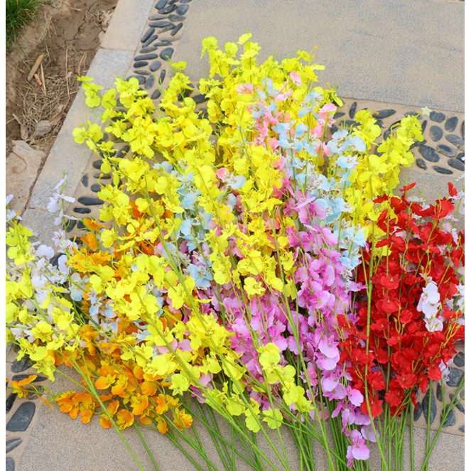 Nhánh lan vũ nữ giả dài 96cm