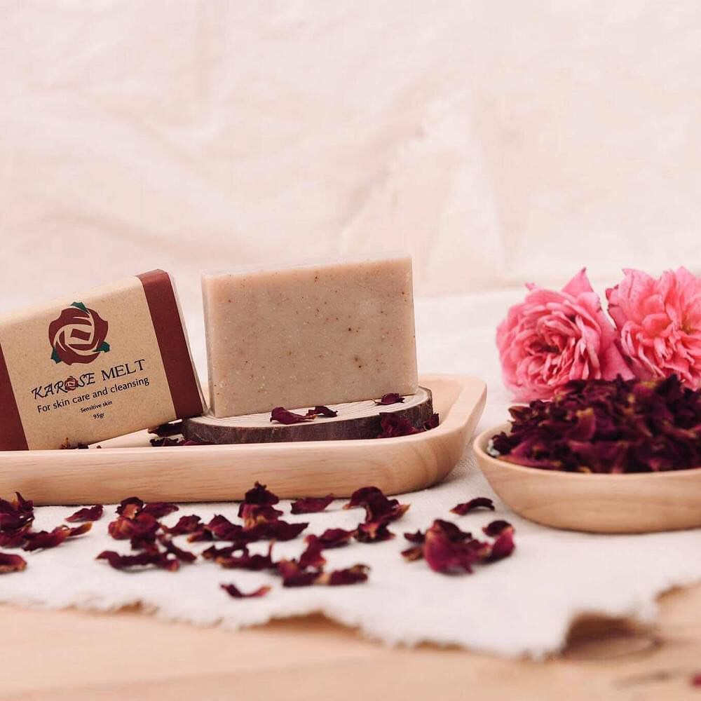 Sáp tắm hoa hồng Karose Melt 95g