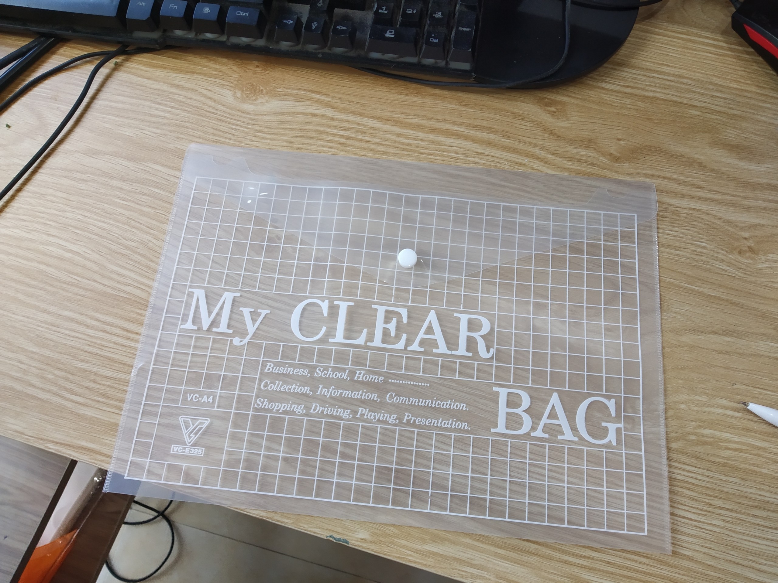 Bìa Nút Khổ A4 - My Clear (Bìa Sơ Mi) 12 cái