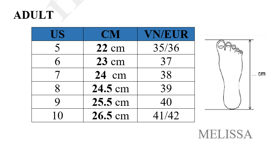Giày sandals Melissa Papete Zone AD - Hồng