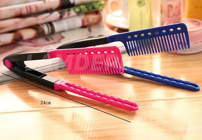 M'AYCREATE - Lược chải tóc đa năng V-Shape - duỗi thằng - uốn cúp - phồng tóc 3in1