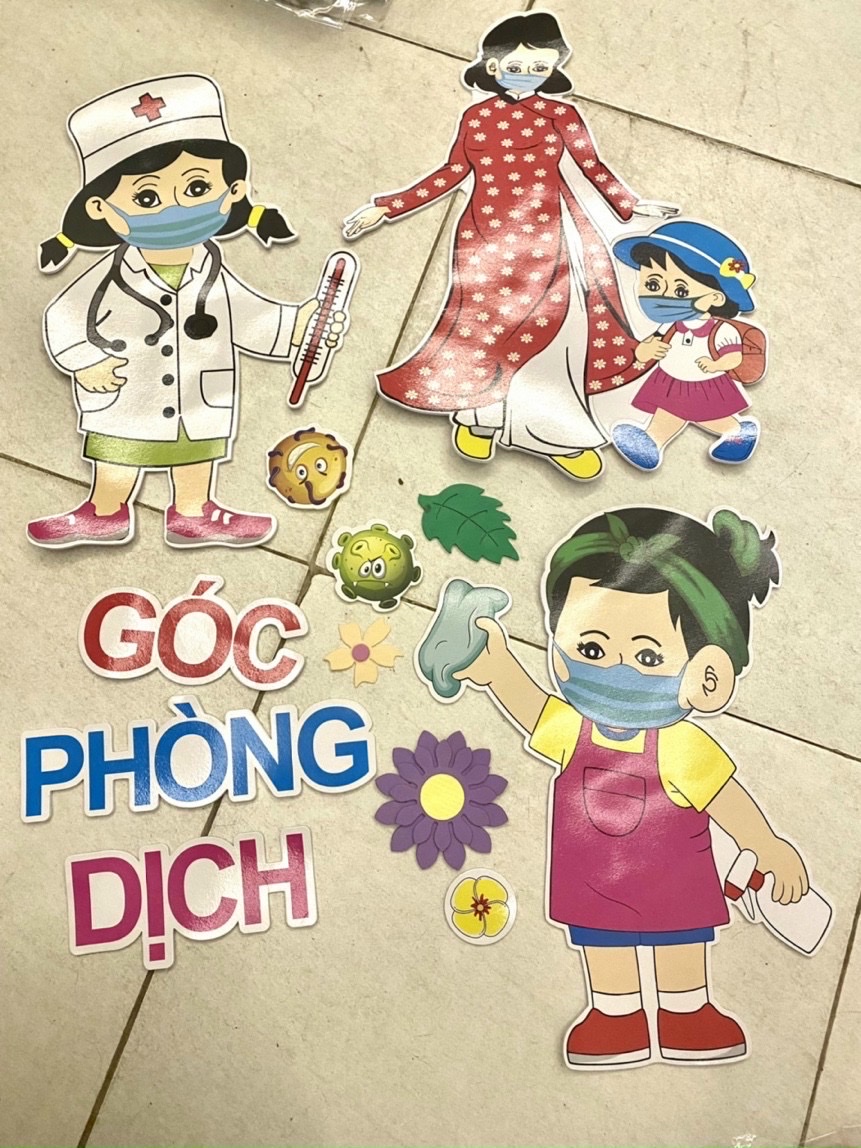 Tranh góc các chủ đề cho mầm non