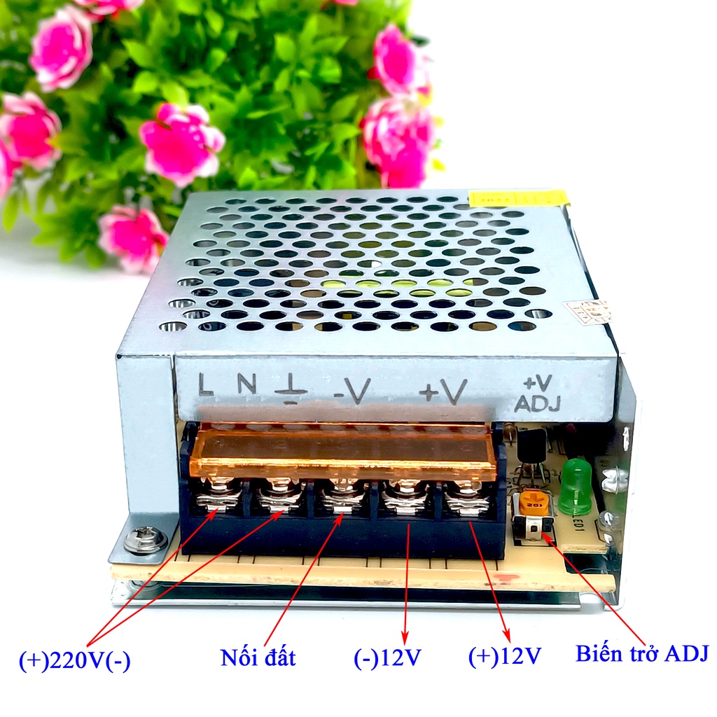 Nguồn Tổ Ong 12V 5A dùng cho hệ thống camera