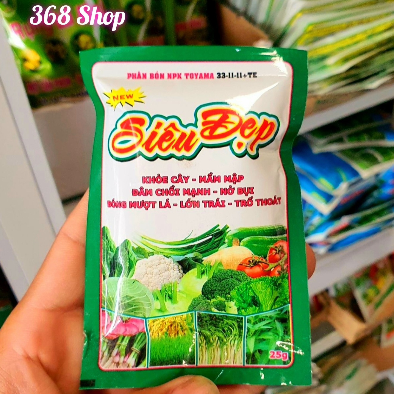 💎 Phân bón lá SIÊU ĐẸP (25gr)💖 Npk toyama 33-11-11+TE