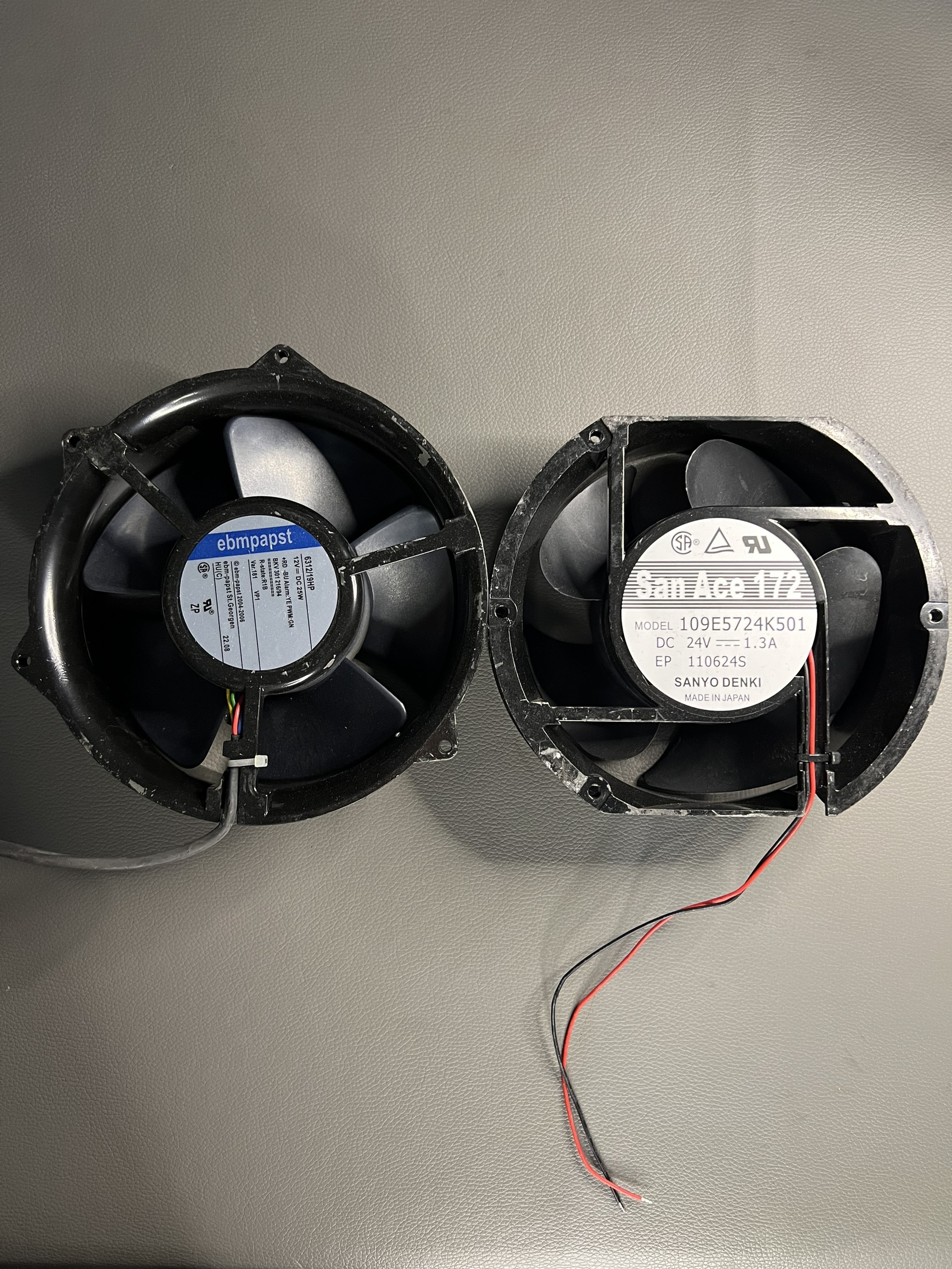 Quạt bãi ô tô 12v 24v