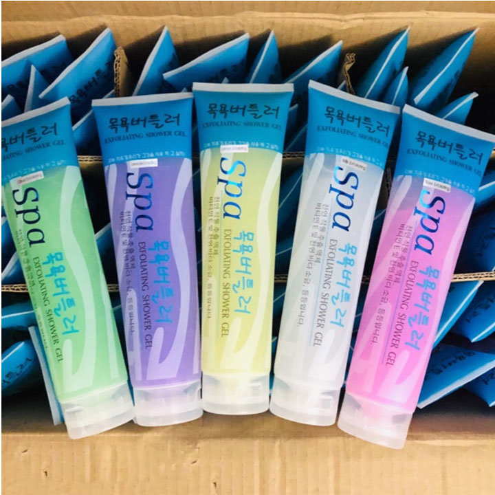 Gel tắm tẩy tế bào chết spa hàn quốc 350g - tẩy kỳ spa
