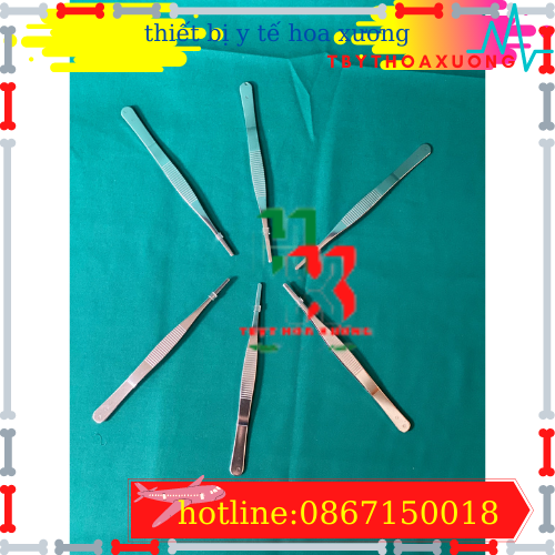 Nỉa (kẹp) y tế sai 14, 16 có mấu
