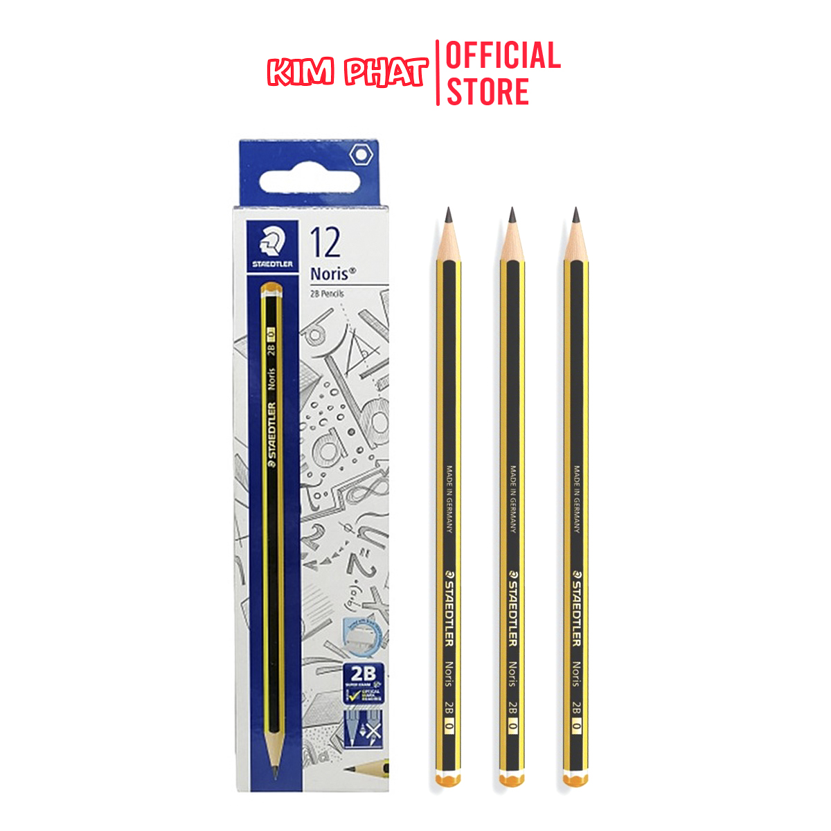 Bút chì Đức 2B NORIS 120 STAEDTLER