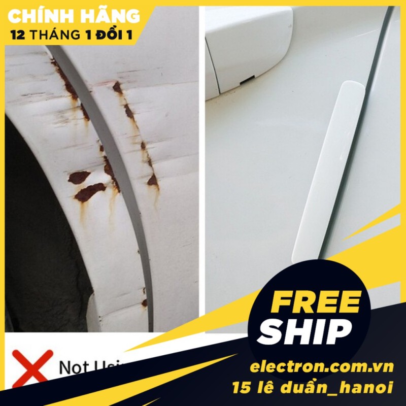 Bộ 4 miếng dán cửa xe ô tô chống trầy Baseus Streamlined Car Door Bumper Strip