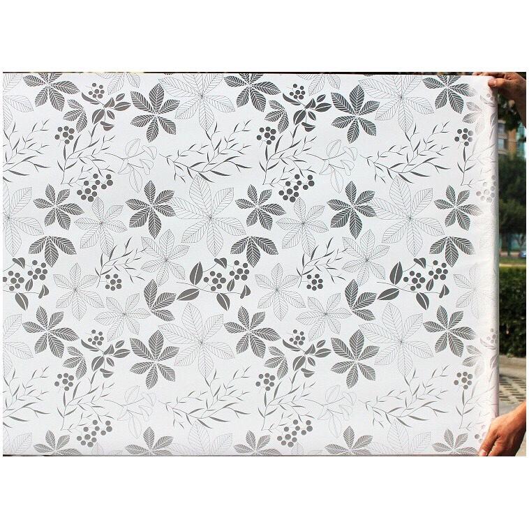 5 Mét Decal Dán Kính Mờ Khổ 60cm Rộng Có Keo - lá nhọn PK303