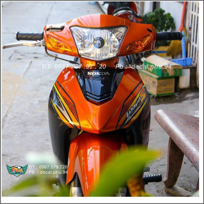 Tem rời Wawe S Cam đen (H)