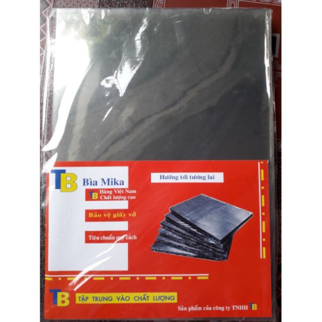 Bìa mica a4 - bìa bóng kính a4 trung hoặc dày