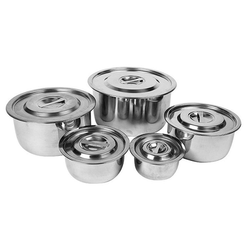 Bộ nồi inox My Home 5 món dùng được bếp từ